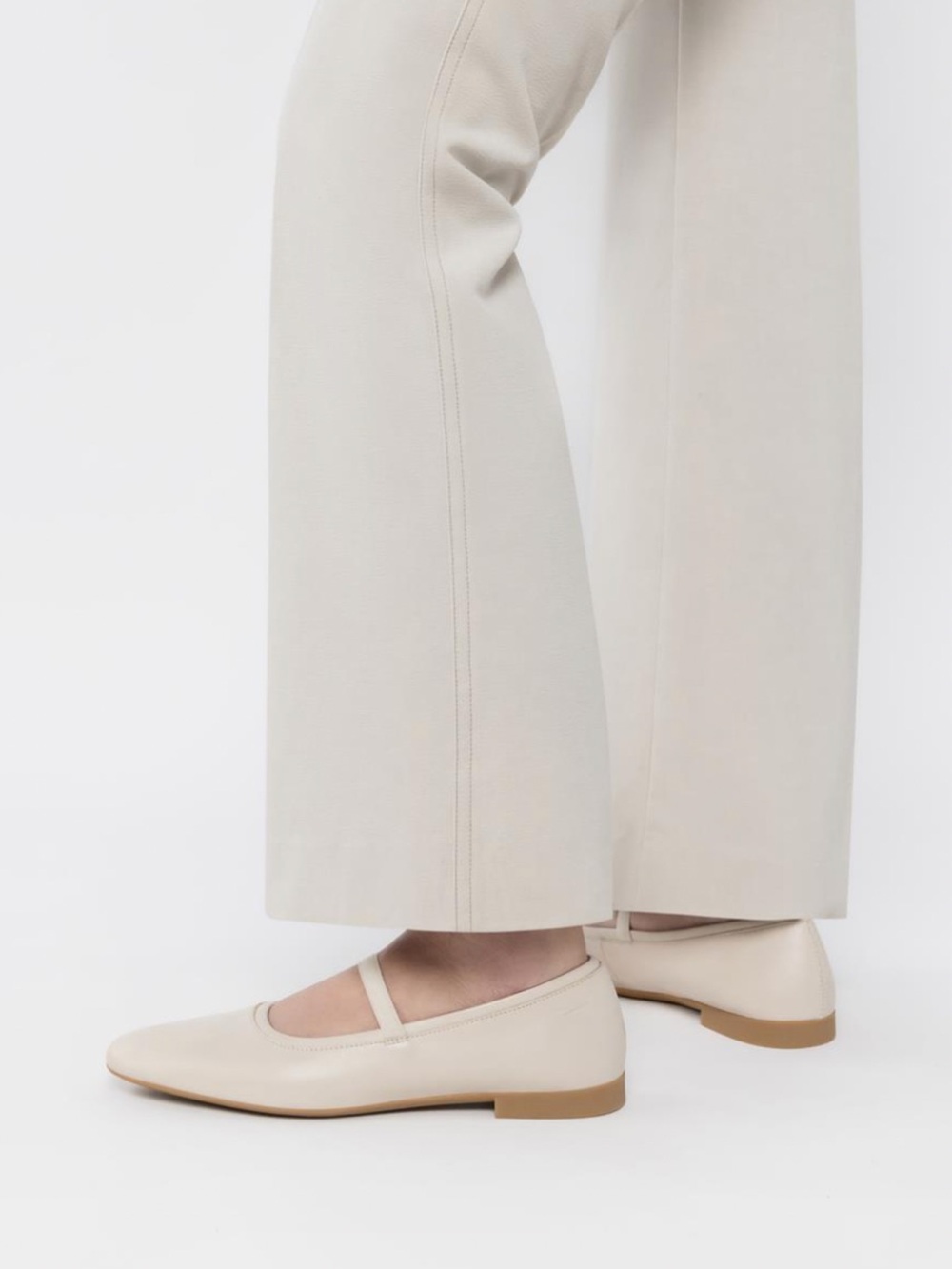 Vagabond Sibel Cream Mary Jane Ballet Flats